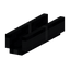 Black Rain Gutter