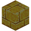 Etched Raw Gold Block Bricks