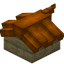 Orange Longer Top Roof Block (Birch)