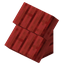 Redwood Planks Steep Top Roof