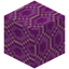 Hexagonical Magenta Glazed Terracotta