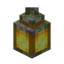Yellow Mossy Cobblestone Lantern