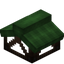 Green Top Flat Roof Block (Framed)