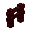Red Netherbrick Fence