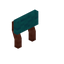 Cyan Redwood Raised Seat Back
