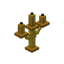Yellow Golden Candelabra