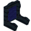 Blue Ancient Fancy Seat Back