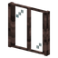 Rectangle Mahogany Window