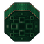 Green Copper Wrapped Locometal Boiler