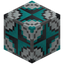 Starry Cyan Glazed Terracotta