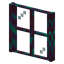 Warped Stem Four Pane Window