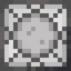 Circular Light Gray Stained Glass Pane