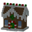 Gingerbread House Mantel Decoration