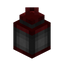 Gray Red Nether Brick Lantern