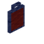Red Blue Enchanted Tall Seat Back