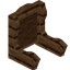 Brown Socotra Fancy Seat Back