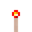 White Terracotta Redstone Torch