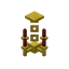 Red Golden Chandelier