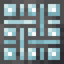 Lead Woven Glass Pane