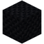 Ribbled Black Wool