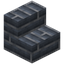 Long Blue Brick Stairs