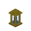 Blue Fancy Gold Lantern