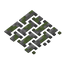 Mossy Cobblestone Dumble Paving