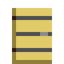 Boarded Bamboo Door