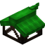 Lime Longer Top Flat Roof Block (Framed)