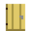 Supported Bamboo Door