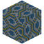 Hexagonical White Glazed Terracotta