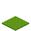 Cross Haired Lime Carpet