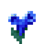 Glimmering Blue Flower