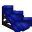 Blue Longer Roof (Framed)