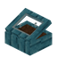 Brown Blue Bioshroom Display Case