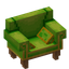 Lime Green Armchair