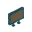 Blue Bioshroom Fancy Sign