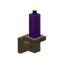 Exposed Purple Copper Wall Candle