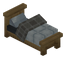 Oak Fancy Bed