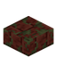 Mossy Red Rock Brick Slab