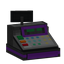 Purple Cash Register