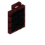 Black Netherwood Tall Seat Back