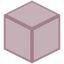 Clear Pink Stained Glass