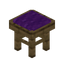 Purple Oak Seat