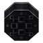Black Iron Wrapped Locometal Boiler