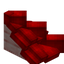 Red Longer Roof (Cherry)