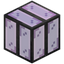 Vertical Stiped Purple Stained Glass
