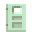 Locked Zinc Door