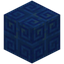 Spiraled Lapis Block