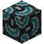 Waved Cyan Glazed Terracotta